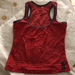 Nike top burnt orange 🍊 and gray , no tags